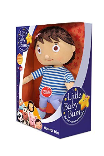 KD Toys LB8148 Little Baby Bum Mia Musical Plush Toy New