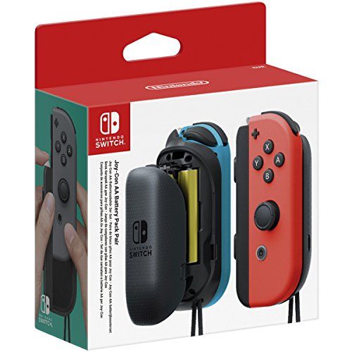 Nintendo Switch Joy Con AA Battery Pack Accessory Pair New