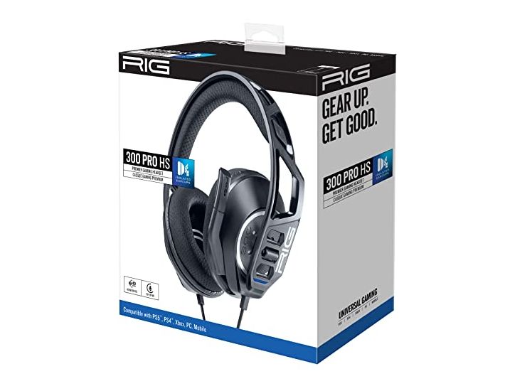 Nacon Rig 300 PRO HS Gaming Headset PS4 PS5 Black New