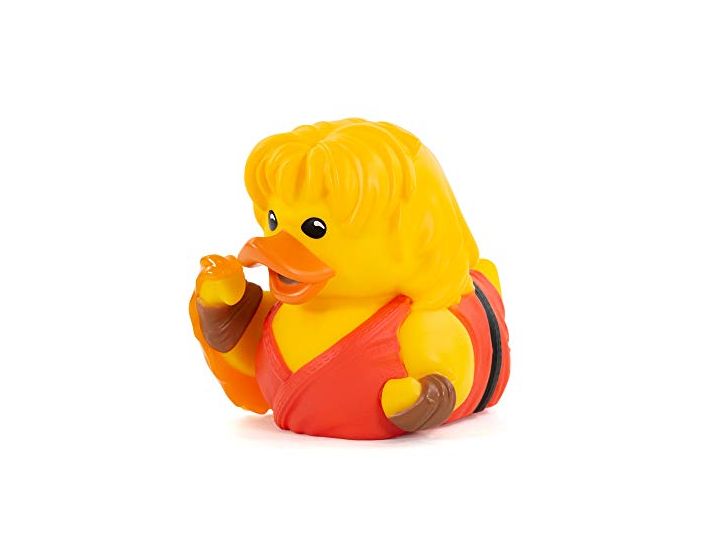 TUBBZ Street Fighter Ken Collectible Rubber Duck Figurine – Official Street Fighter Merchandise – Unique Limited Edition Collectors Vinyl Gift (New)