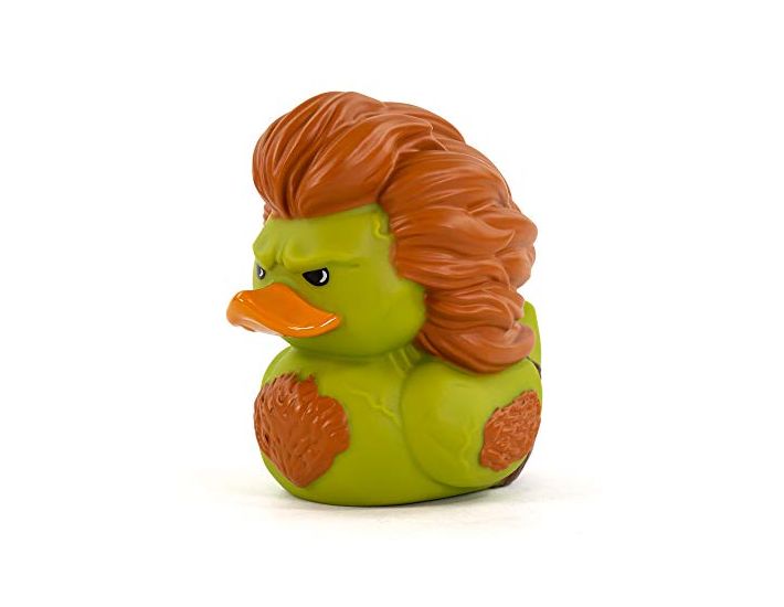 TUBBZ Street Fighter Blanka Collectible Rubber Duck Figurine – Official Street Fighter Merchandise – Unique Limited Edition Collectors Vinyl Gift (New)