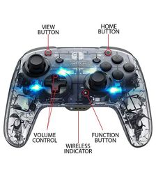 Afterglow Wireless Deluxe Controller (Switch) (New)