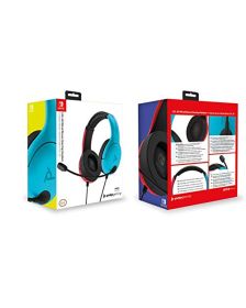 LVL40 Wired Headset Ns (Blue/Red) (Switch) (New)