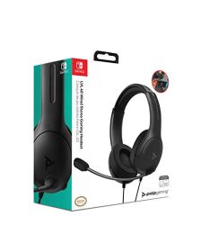 PDP Headset LVL40 Stereo Nintendo Switch Black (New)