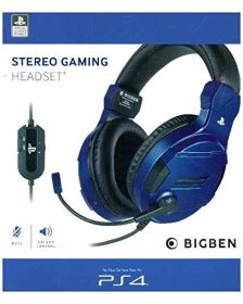Official Playstation Gaming Headset V3 Blue (PS4) (New)