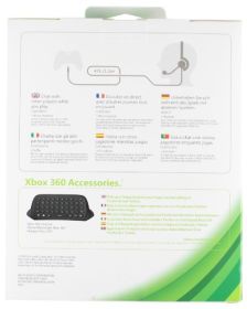 Official Xbox 360 Wired Headset - Black (Xbox 360) (New)