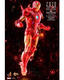 Hot Toys Marvel Iron Man Mark IV (Holographic Version) Toy Fair Exclusive Action Figure 30cm (New)