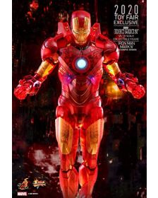 Hot Toys Marvel Iron Man Mark IV (Holographic Version) Toy Fair Exclusive Action Figure 30cm (New)