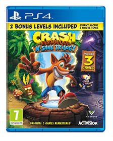 Crash Bandicoot N.Sane Trilogy (Includes 2 Bonus Levels) (PS4)