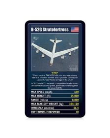 Ultimate Military Jets Top Trumps Card Game WM01627-EN1-6 (New)