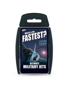 Ultimate Military Jets Top Trumps Card Game WM01627-EN1-6 (New)