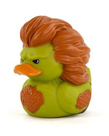 TUBBZ Street Fighter Blanka Collectible Rubber Duck Figurine – Official Street Fighter Merchandise – Unique Limited Edition Collectors Vinyl Gift (New)