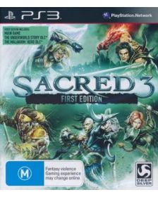 Sacred 3 PS-3 1. Edition UK (OZ) Multi (New)