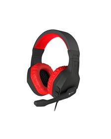 Genesis Argon Red 200 Gaming Headset with Microphone Mini Jack 3.5 Mm X2 PC (New)