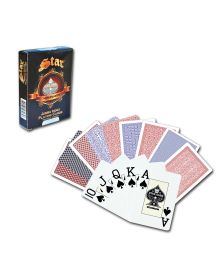 Staroyun 1030646 Plastic Star Black Jack Game Card, Multi-Color (New)