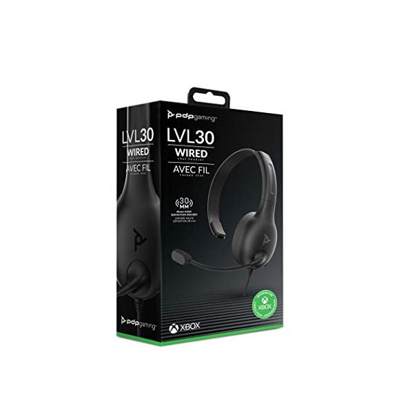 PDP LVL30 Chat Headset (Xbox One) (New)