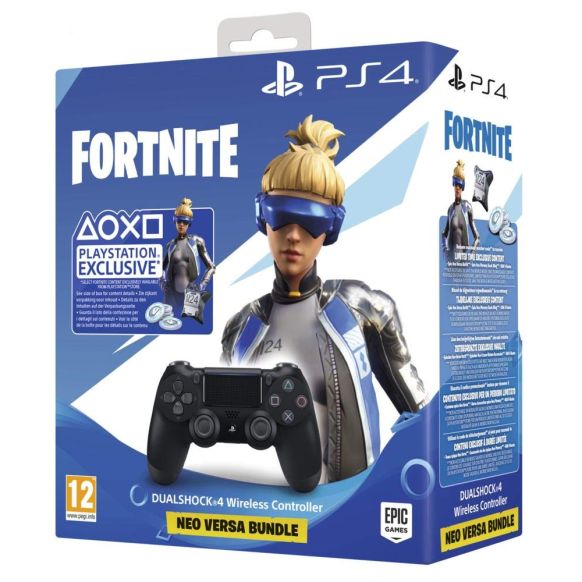 Sony Control Pad Wireless DualShock 4 (Black) V2 Fortnite - PS4 (New)