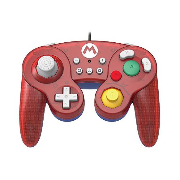 HORI Battle Pad Gamecube Style Controller - Mario Edition for Nintendo Switch (New)
