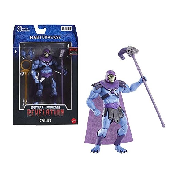 Masters of the Universe Masterverse Revelation Skeletor Action Figure (New) (New)