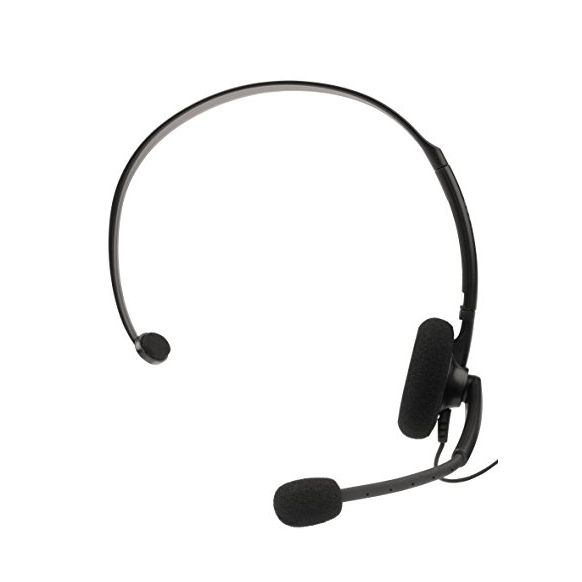Official Xbox 360 Wired Headset - Black (Xbox 360) (New)