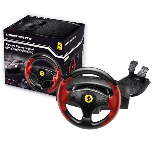 Thrustmaster Ferrari Racing Wheel Red Legend Edition (PC DVD) (New)