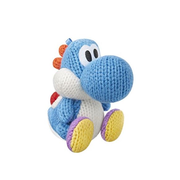 Nintendo Amiibo Character - Blue Yarn Yoshi (Yoshi's Woolly World) (Wii-U) (New)