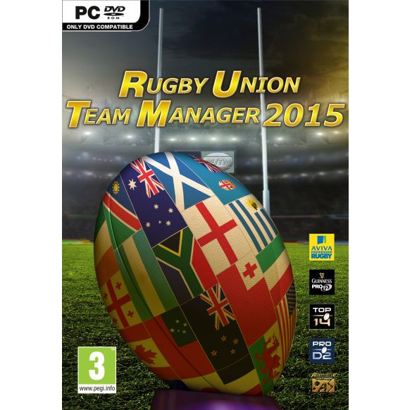 Rugby Union Team Manager 2015 (PC DVD) (New)