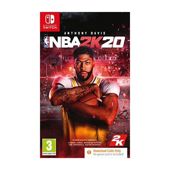 NBA 2K20 (Code In A Box) (Nintendo Switch) (New)