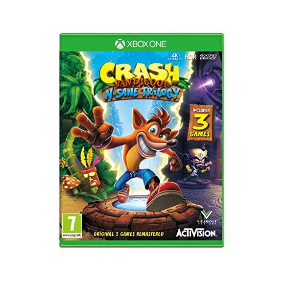 Crash Bandicoot NSane Trilogy (Xbox One) (New)