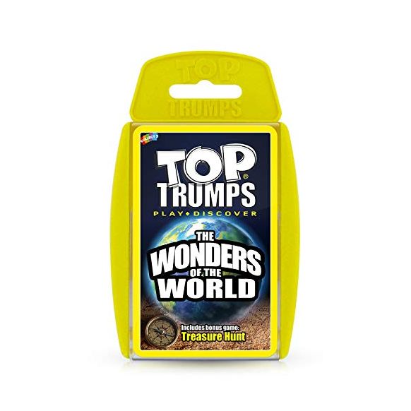 Wonders of the World Top Trumps Card Game (New)