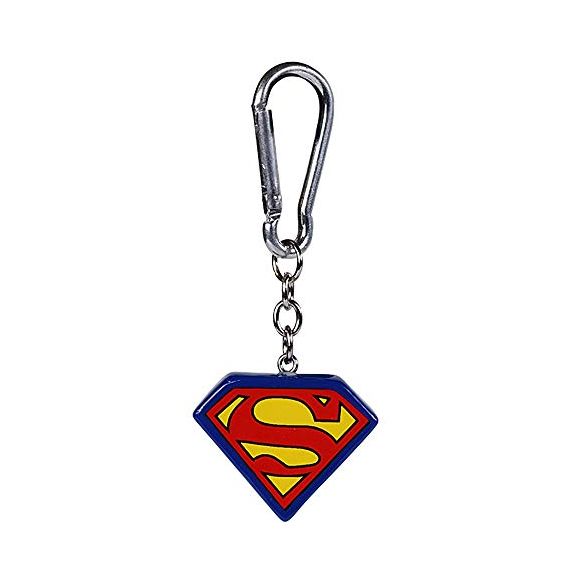Pyramid International Superman (Logo) 3D-Keychain, Multi, One Size (New)