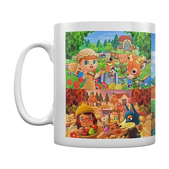 Animal Crossing Seasons Tea and Coffee Mug White (New)