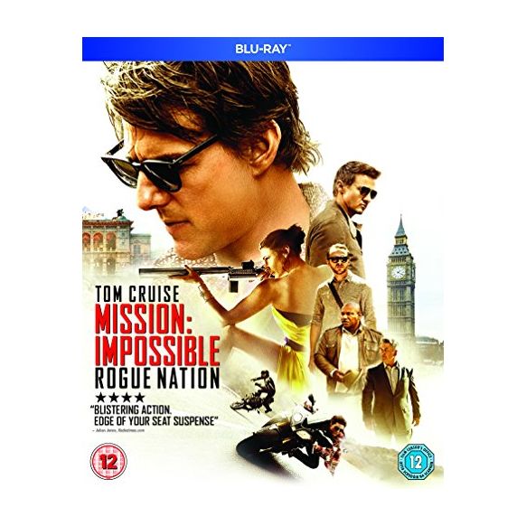 Mission: Impossible - Rogue Nation [Blu-ray] [2017] [Region Free] (New)