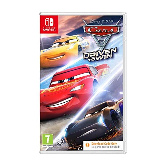 Cars 3 (Code in Box) (Switch) (New)