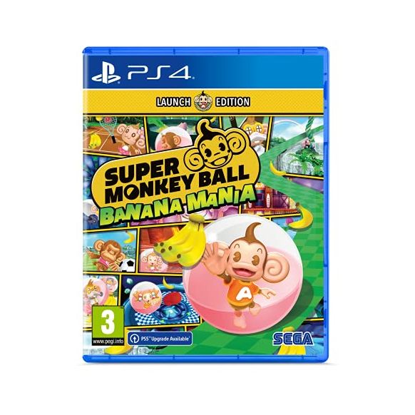 Super Monkey Ball Banana Mania: Launch Edition (PS4) (New)