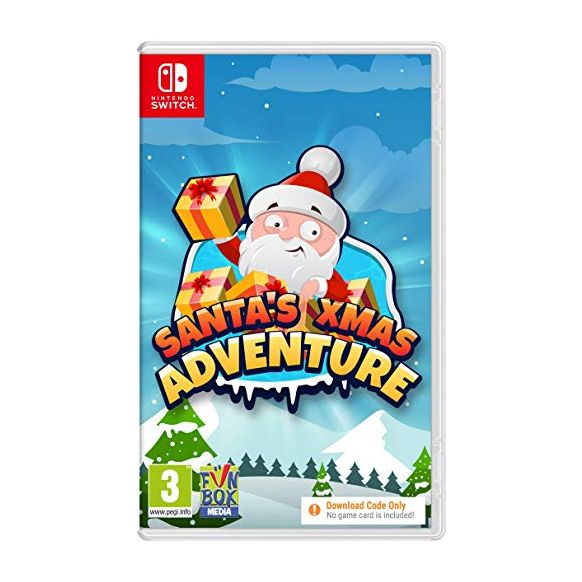 Santa&#039;s Xmas Adventure (Code In A Box) (Switch) (New)