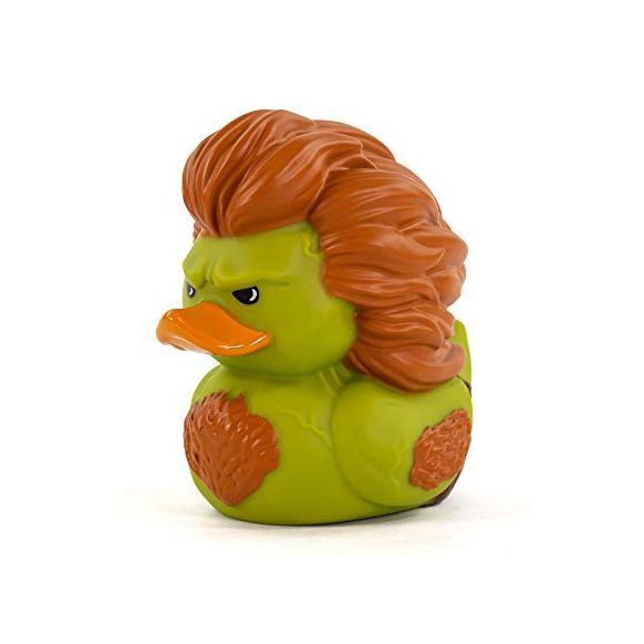TUBBZ Street Fighter Blanka Collectible Rubber Duck Figurine – Official Street Fighter Merchandise – Unique Limited Edition Collectors Vinyl Gift (New)