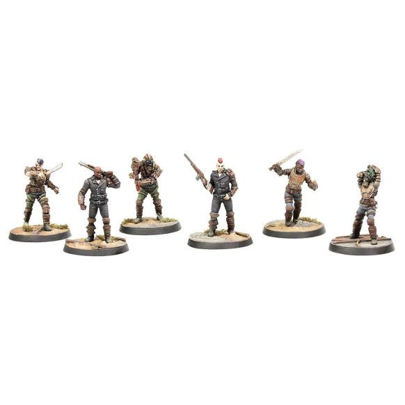 Fallout Wasteland Warfare Raiders, Scavvers & Psychos Fallout Minis (New)