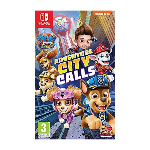 Paw Patrol The Movie Adventure City Calls (Switch) (New)