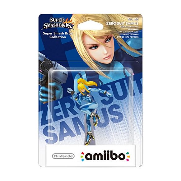 Zero Suit Samus No.40 amiibo (Nintendo Wii U/3DS) (New)