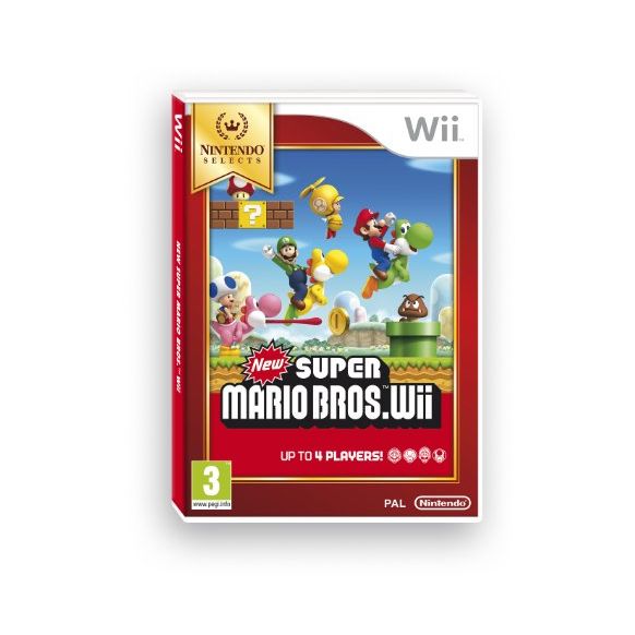 New Super Mario Bros Wii (Nintendo Selects) (Wii) (New)