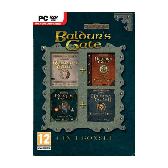 Baldur's Gate: 4 in 1 Box Set (PC DVD) (New)