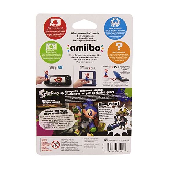 Nintendo Amiibo Character - Inkling Boy (Splatoon Collection)  (Wii-U) (New)