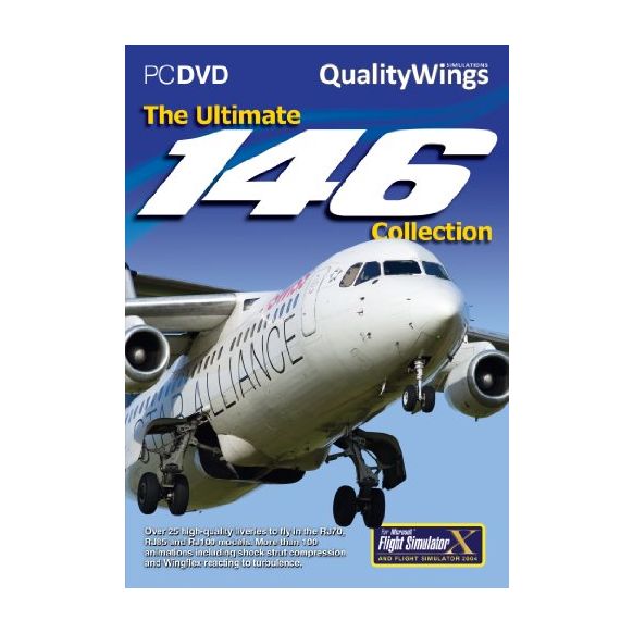 QualityWings Ultimate 146 Collection for FSX and FS2004 (PC DVD/Mac) (New)