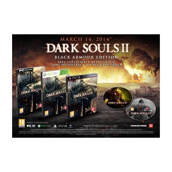 Dark Souls II - Black Armour Edition (Xbox 360) (New)