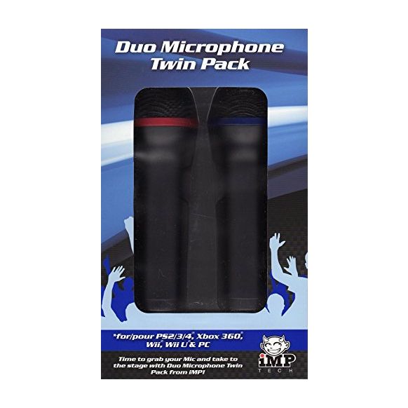 Universal Duets Twin USB Microphone Pack (PS4/Xbox One/Xbox 360/PS3/PC DVD) (New)