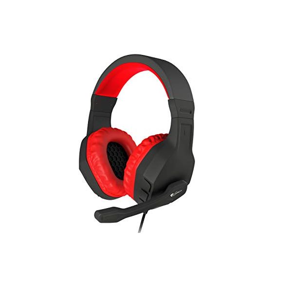 Genesis Argon Red 200 Gaming Headset with Microphone Mini Jack 3.5 Mm X2 PC (New)