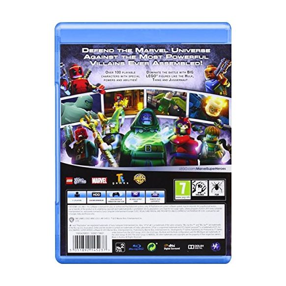 Lego Marvel Super Heroes  (PS4) (New)