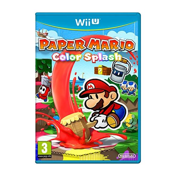 Paper Mario: Color Splash (Nintendo Wii U) (New)