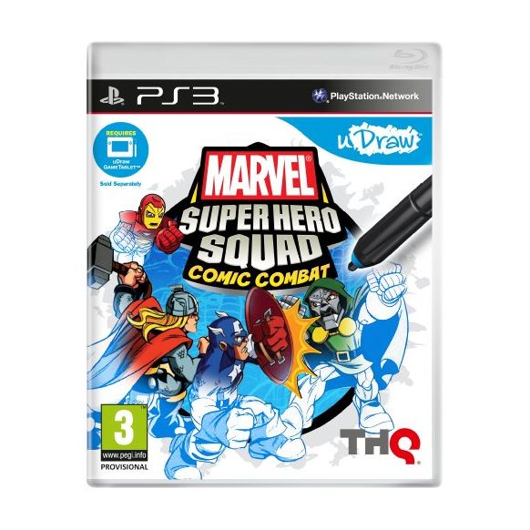 Marvel Super Hero Squad Comic Combat (uDraw Required) (PS3) (New)